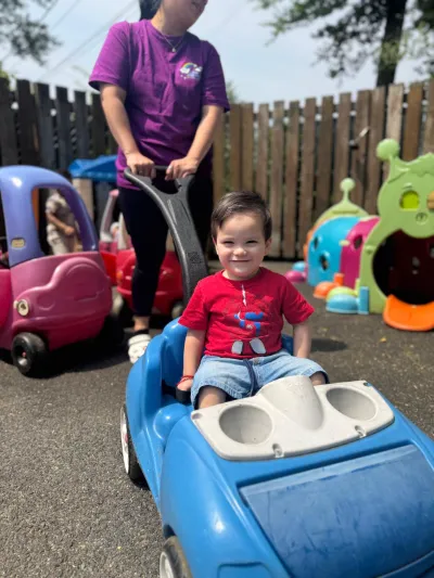 Child at Little Heaven Daycare